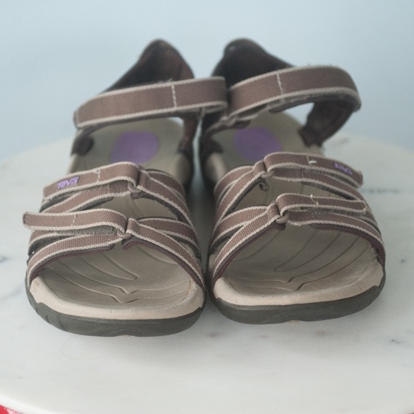 SOLD TEVA Tirra Brown Strappy Hiking Sandals - Picture 8 of 11